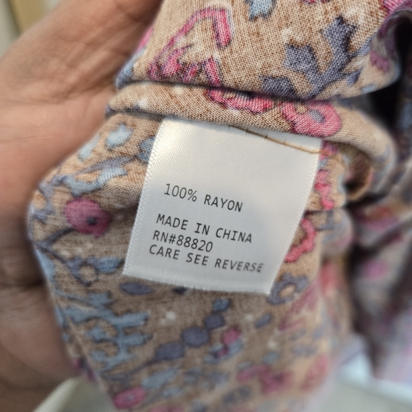 Haute Hippie Floral Paisley Maxi Skirt in Mustard and Pink - Picture 4 of 5